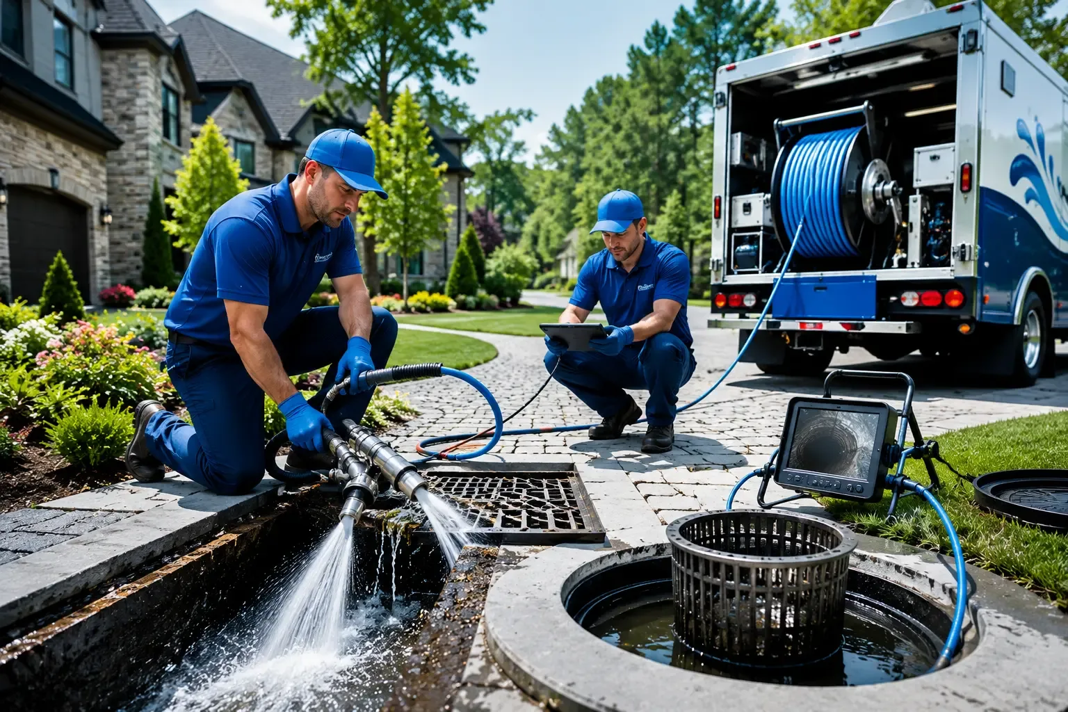 Local outdoor drain cleaning professionals in Emerson, IA